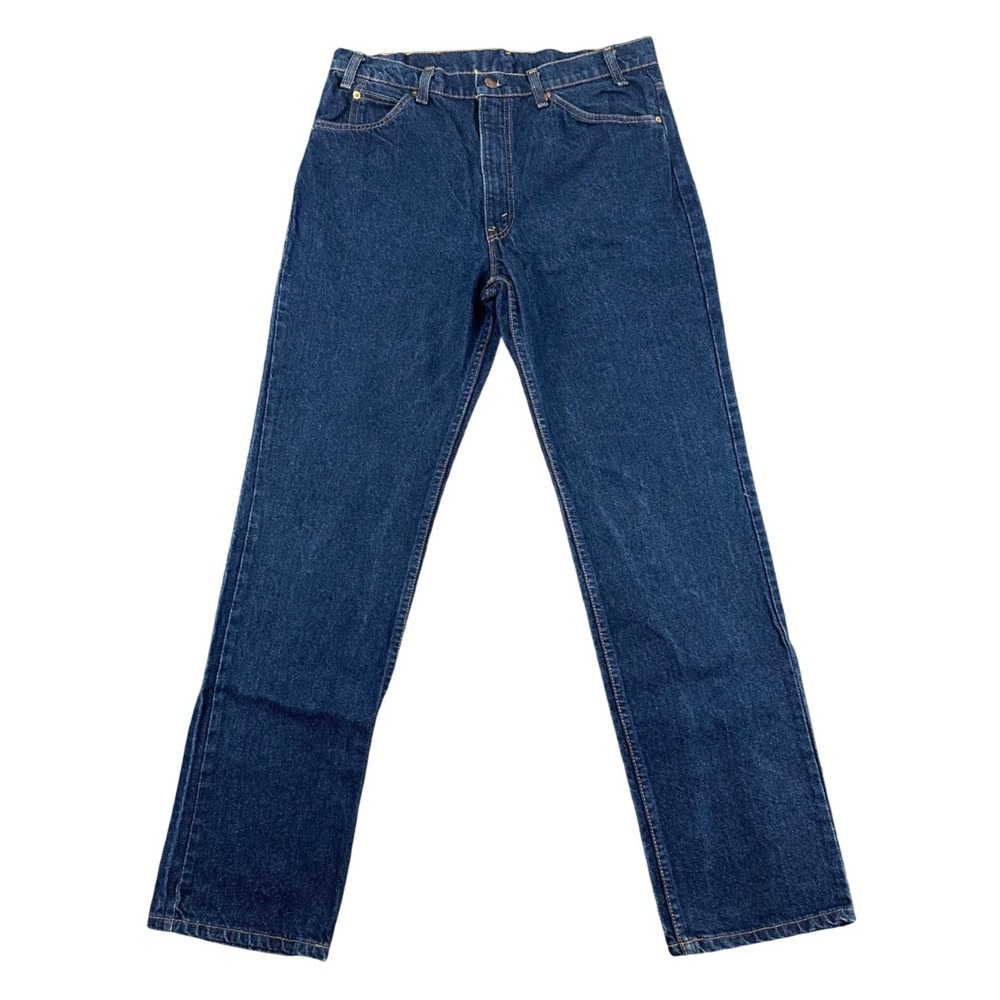 Vintage Levi's 309 Jeans Mens 36x32 Made in USA Mens Straight Leg Dark Wash